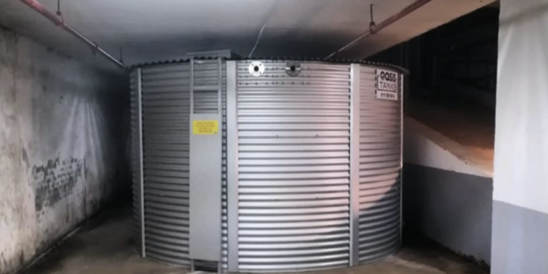 Steel Bolted Tank Installation